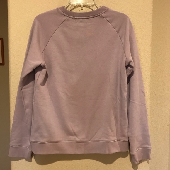 Adidas Purple Trefoil Crewneck - Picture 4 of 5